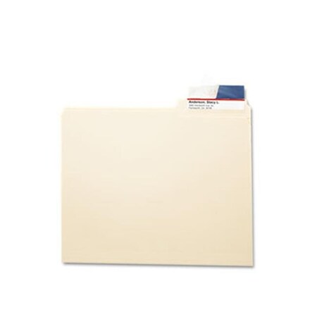 Made-To-Stick Seal & View File Folder Label Protector- Clear Laminate- 3-1/2x1-11/16- 100/Pack MA184992